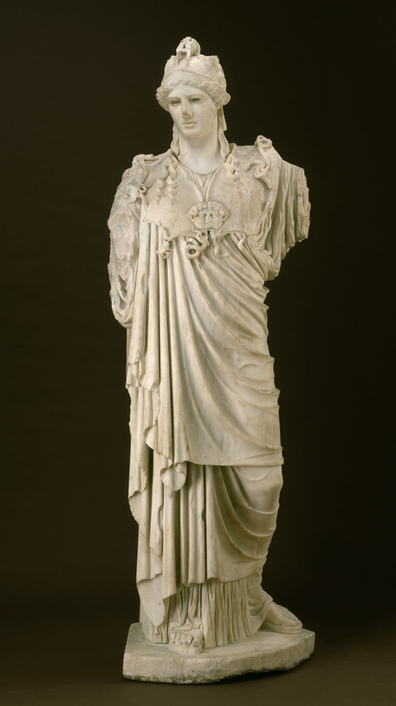Unknown artist. The Hope Athena. Roman copy after a Greek Original of the 5th century B.C.