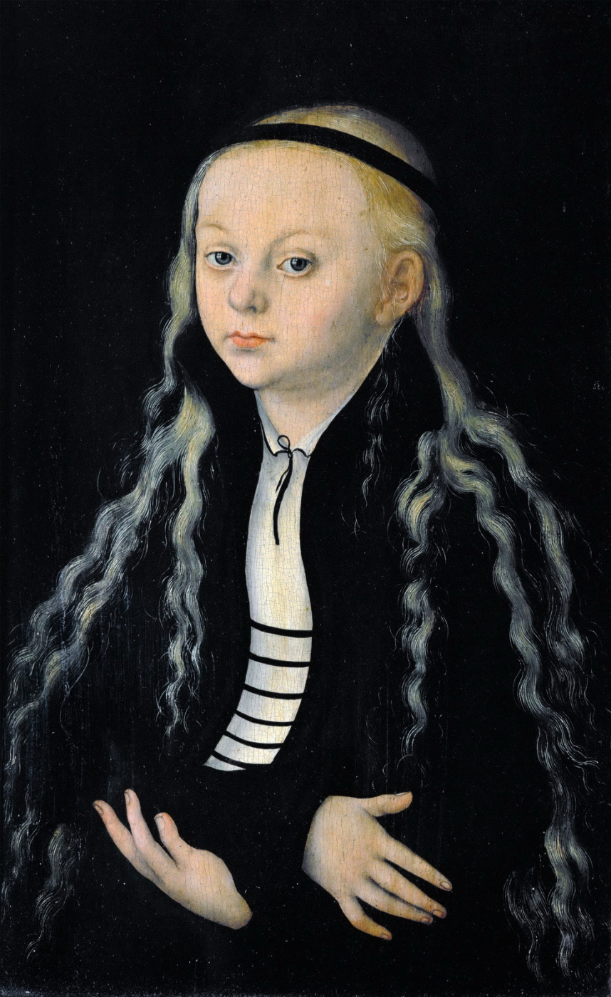 Lucas Cranach the Elder. Magdalena Luther, daughter of Martin Luther