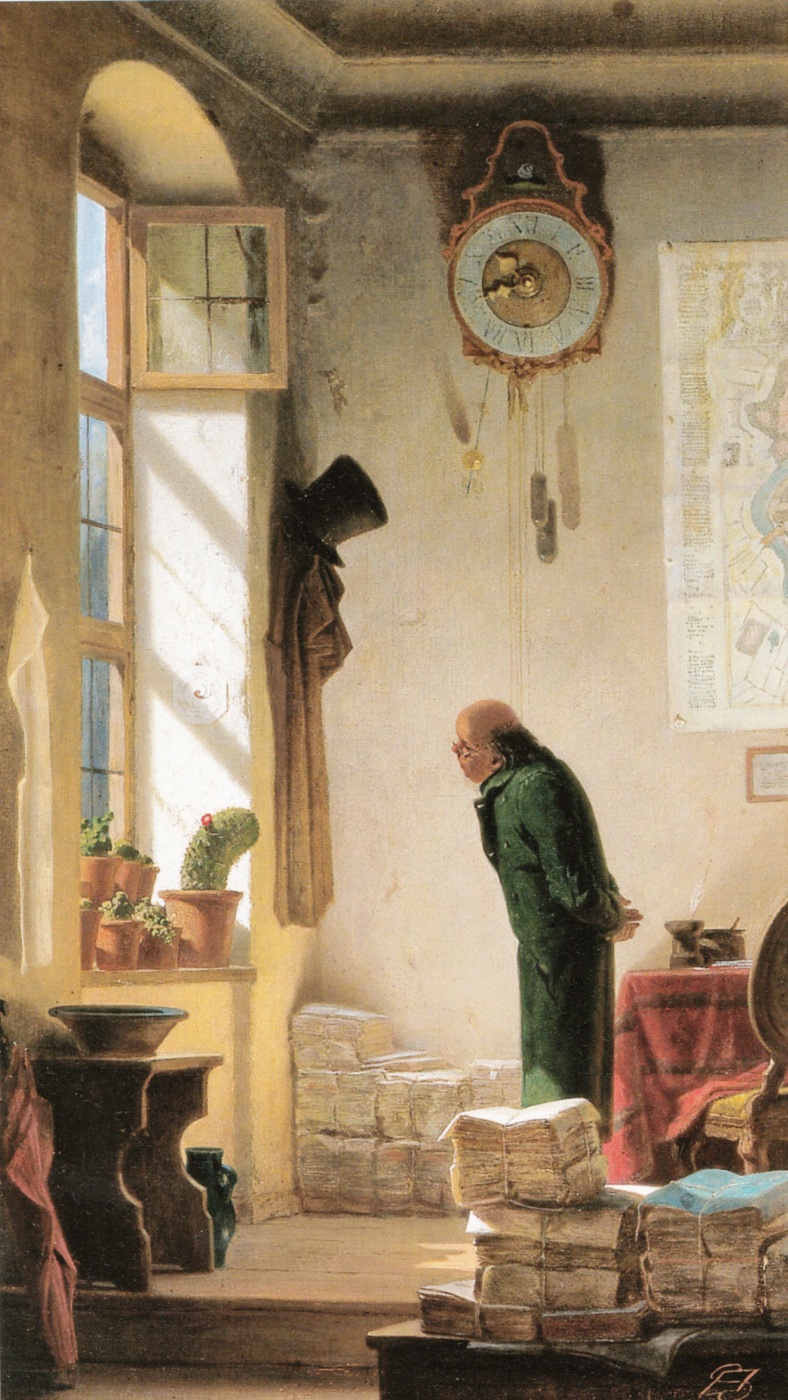 Karl Spitzweg. Lover of cacti