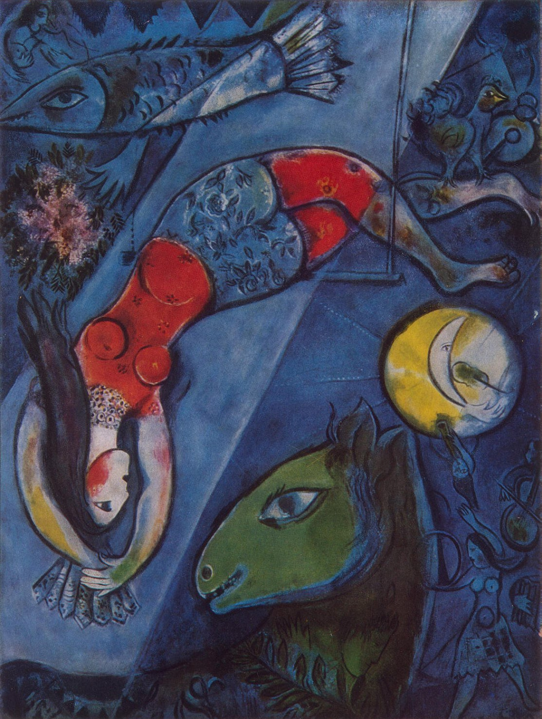 Blue circus by Marc Chagall: History, Analysis & Facts