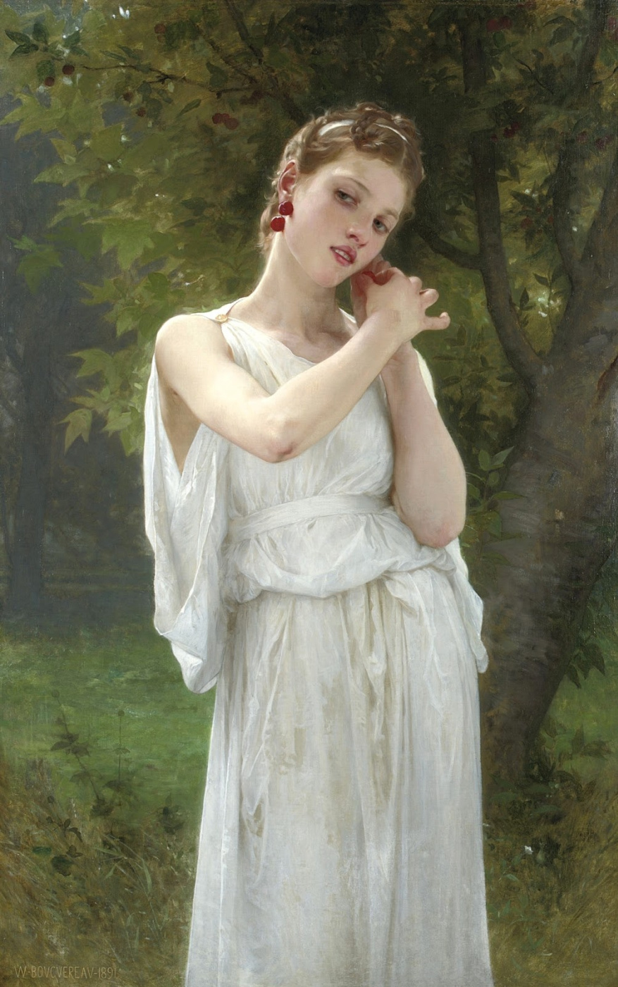 William-Adolphe Bouguereau. Серьги. 1891