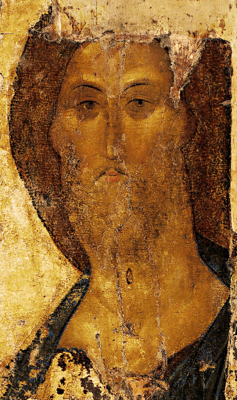 Andrey Rublev. Saved. Icon of the Zvenigorod Deesis Order (fragment)