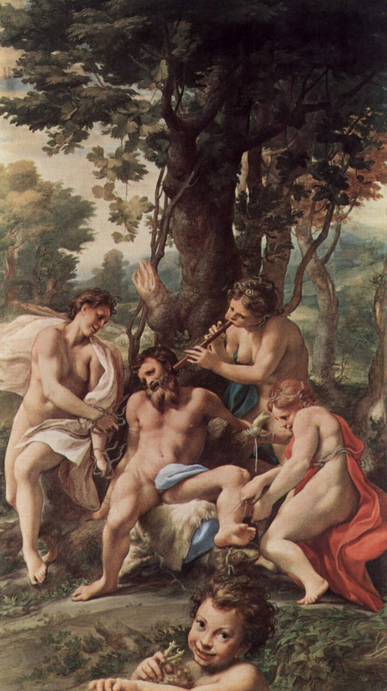 Antonio Correggio. Allegory of Vice