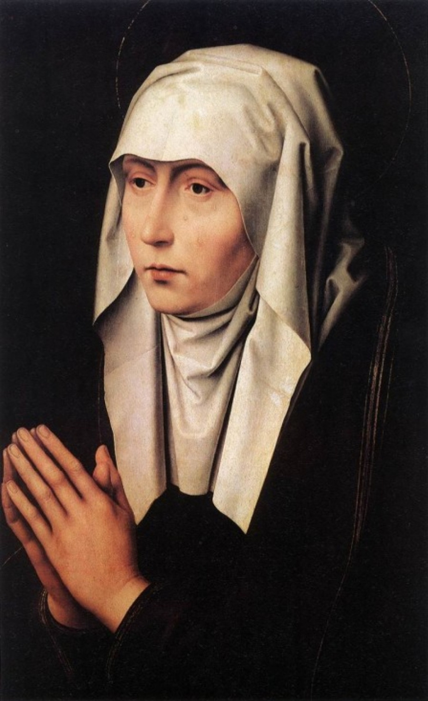 Hans Memling. The sorrowful mother