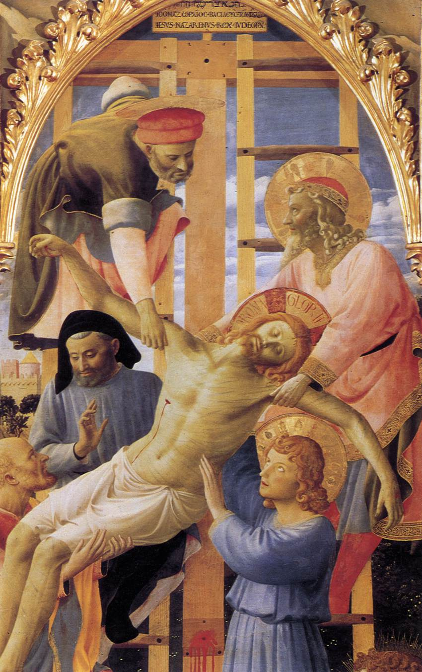 Снятие с креста. Алтарь церкви Святой Троицы, Сан Марко, Флоренция
