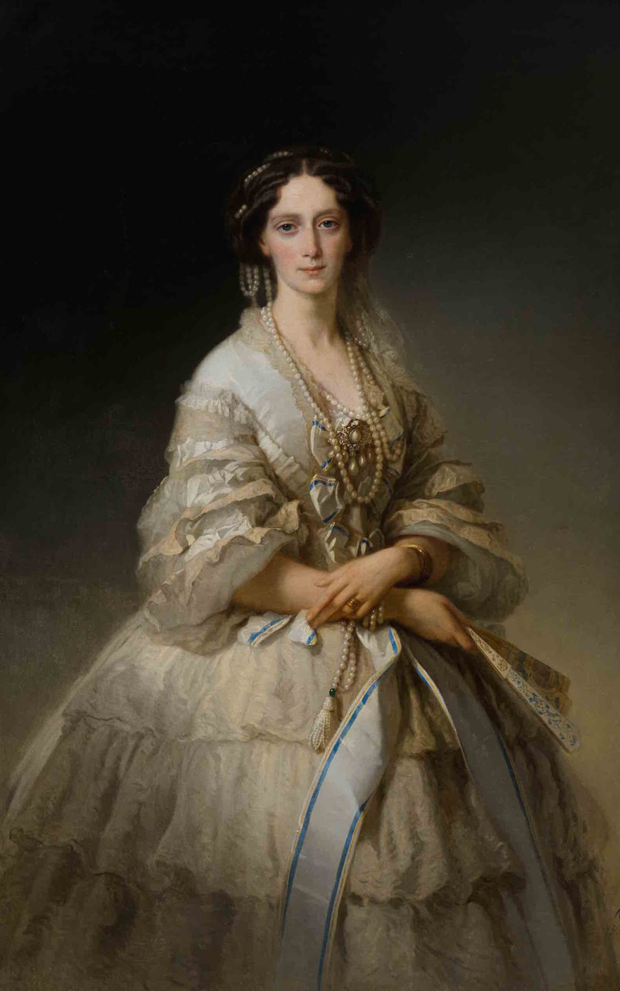 Timofey Andreevich Neff. Portrait of Empress Maria Alexandrovna