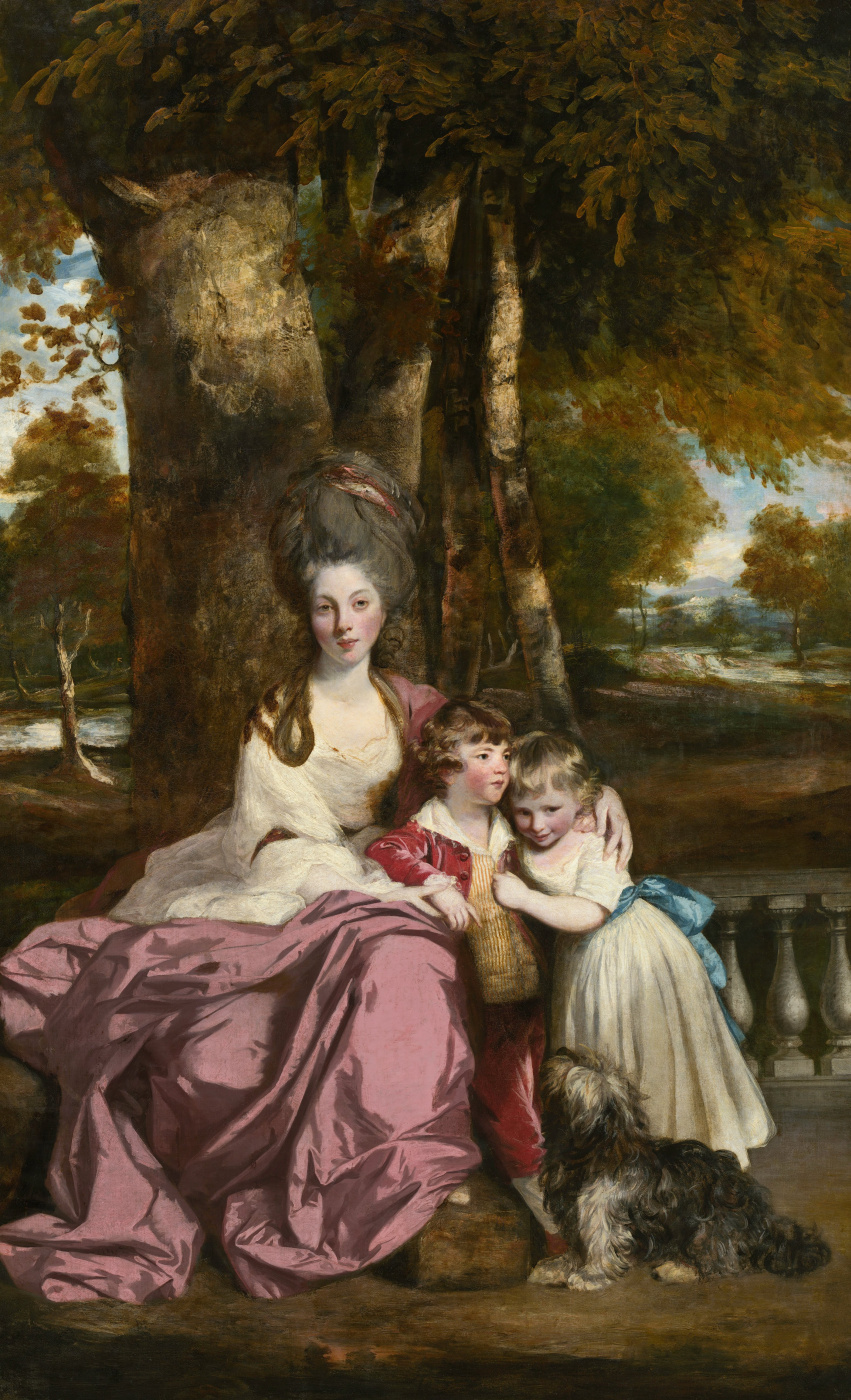 Joshua Reynolds. Lady Elizabeth Delme and her children