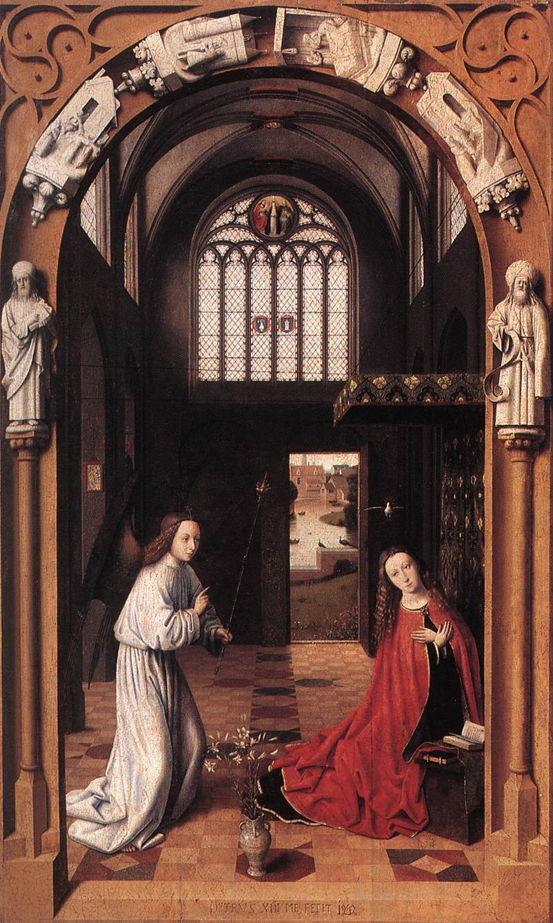 Petrus Christus. The Annunciation