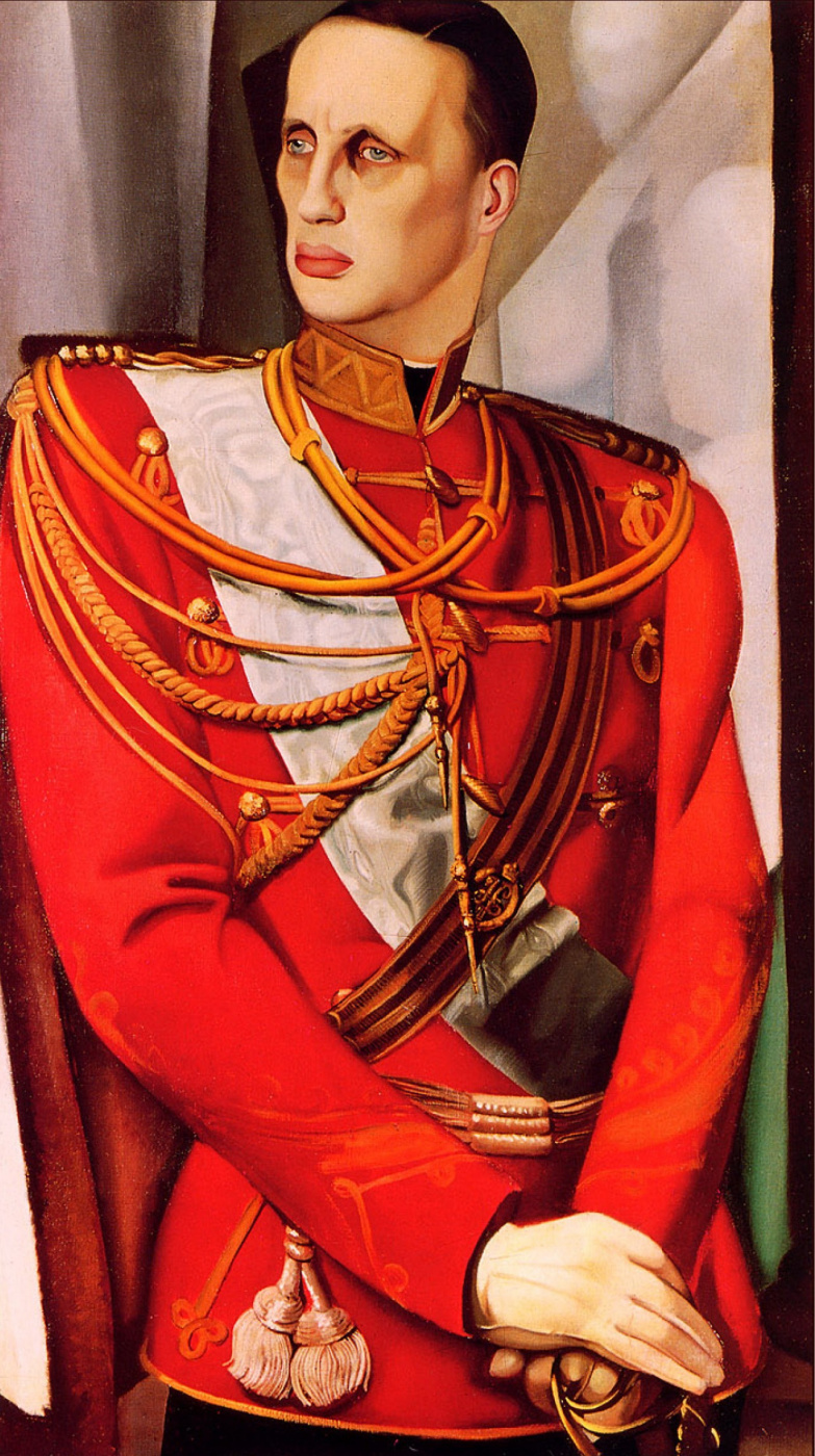 Tamara Lempicka. Portrait of Grand Duke Gabriel