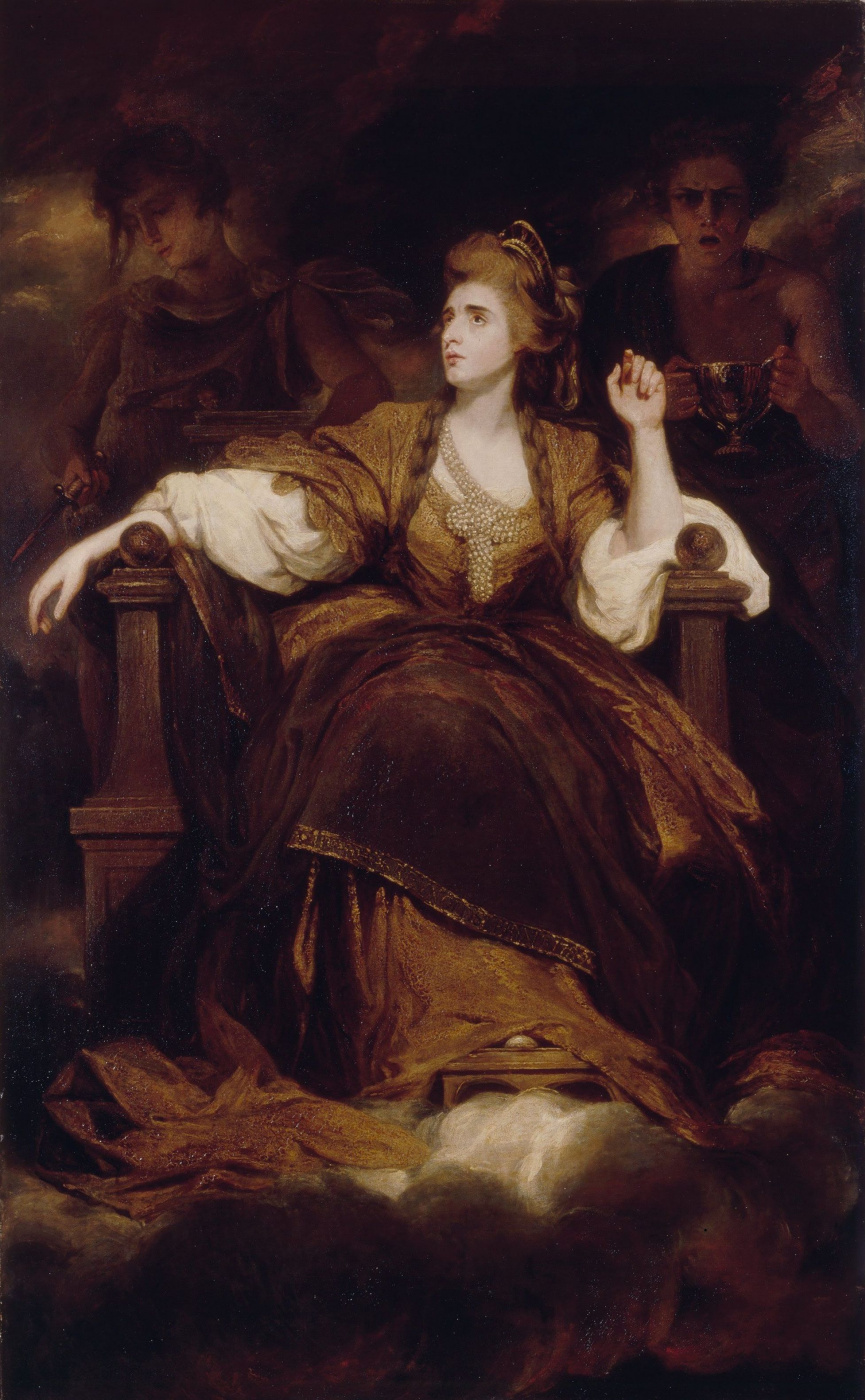 Portrait of Sarah Siddons as a Muse of Tragedy