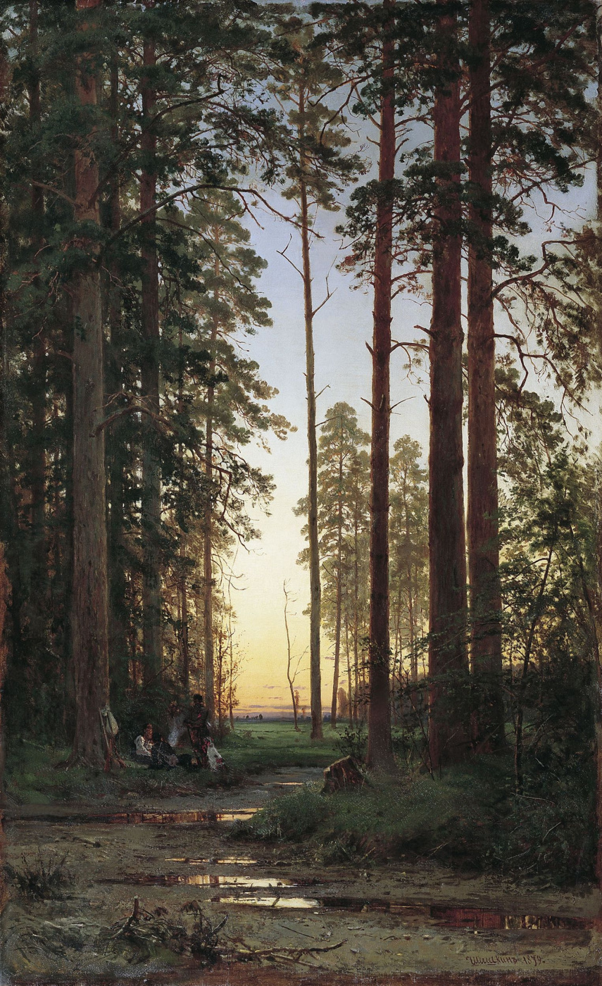 Ivan Shishkin. The edge of the forest