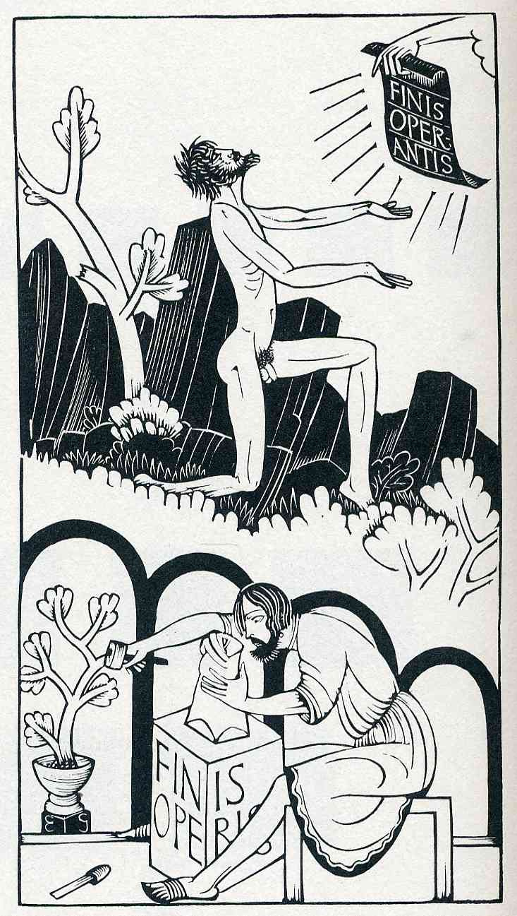 Eric Gill. Plot 151