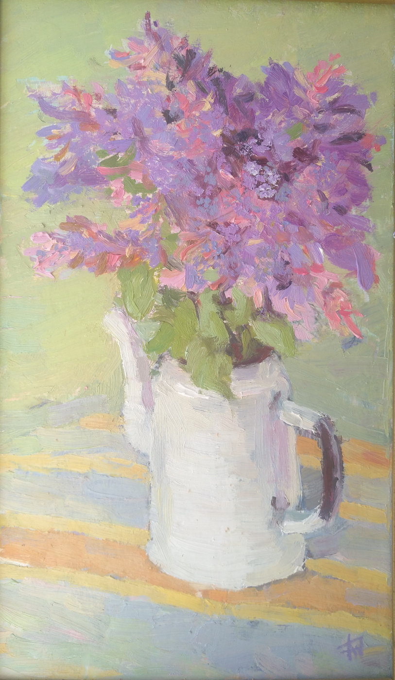 Anna Valerievna Dolganova. "Nature morte avec lilas"