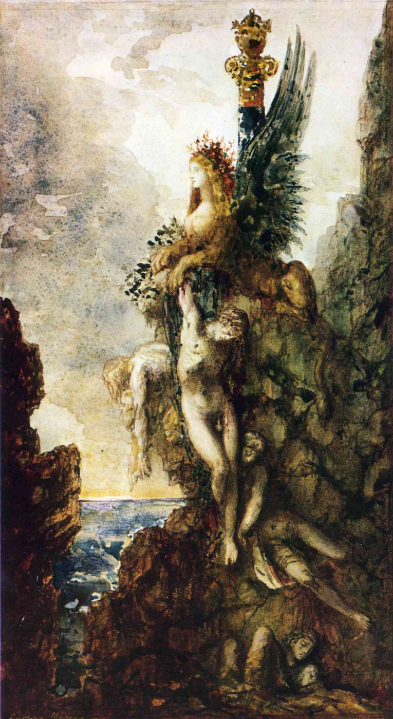Gustave Moreau. Sphinx Triumph