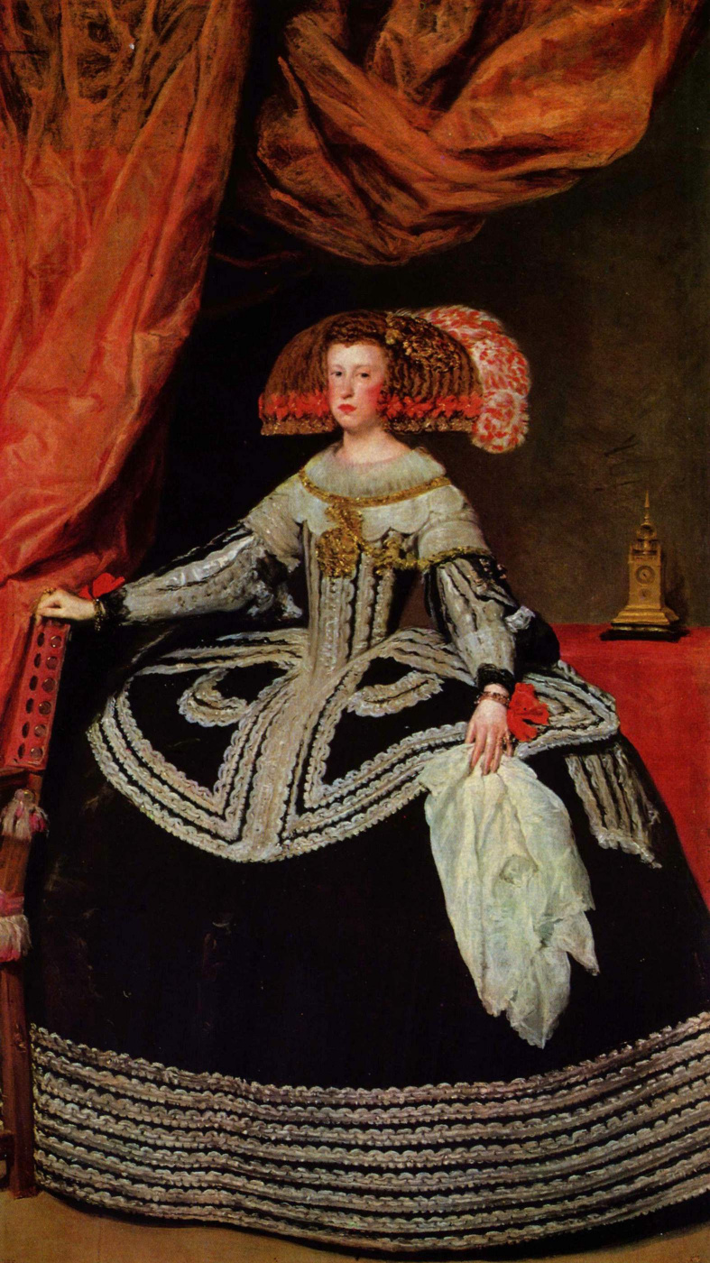 Diego Velazquez. Portrait Of Maria Theresa