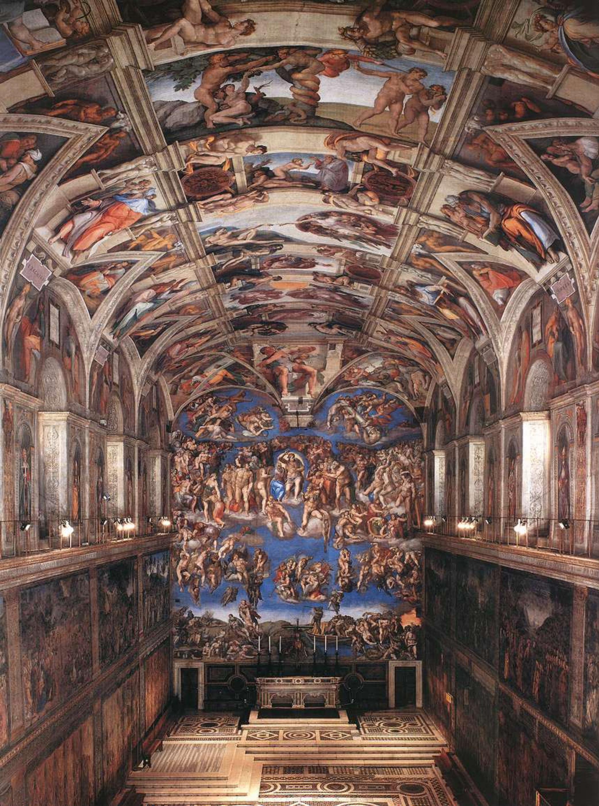 The Sistine Chapel By Michelangelo Buonarroti History