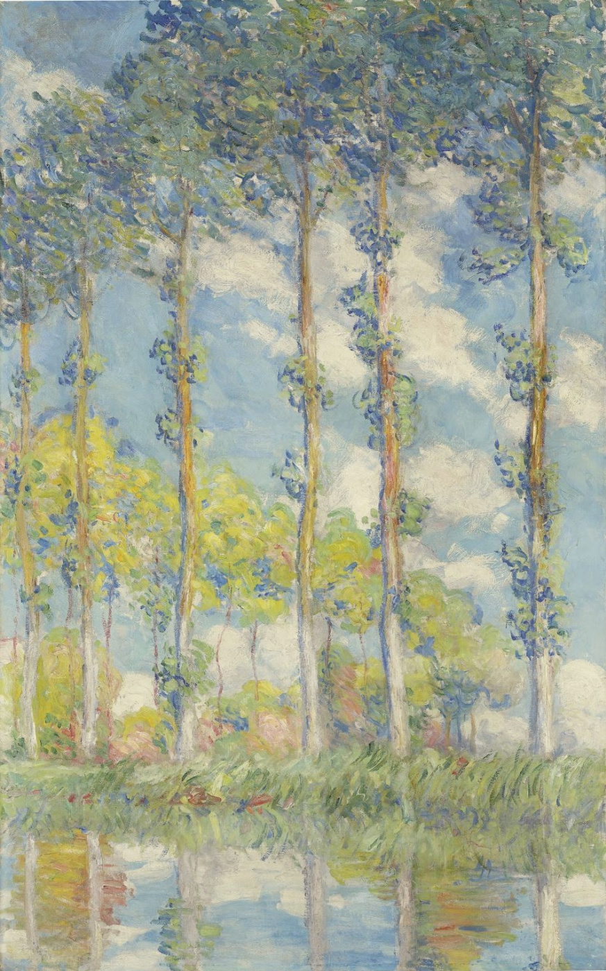 Claude Monet. Poplar