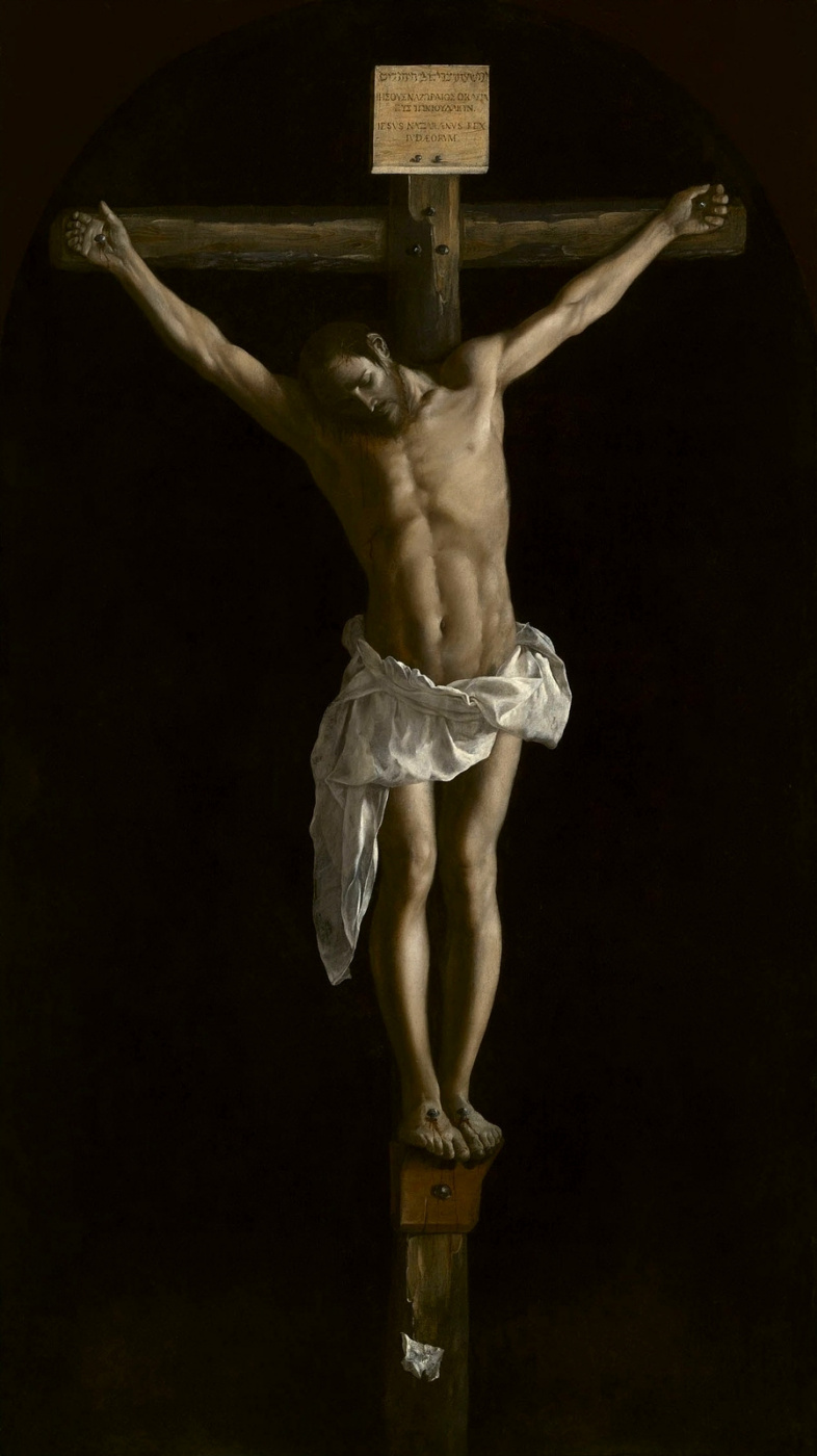 Francisco de Zurbaran. Christ on the cross