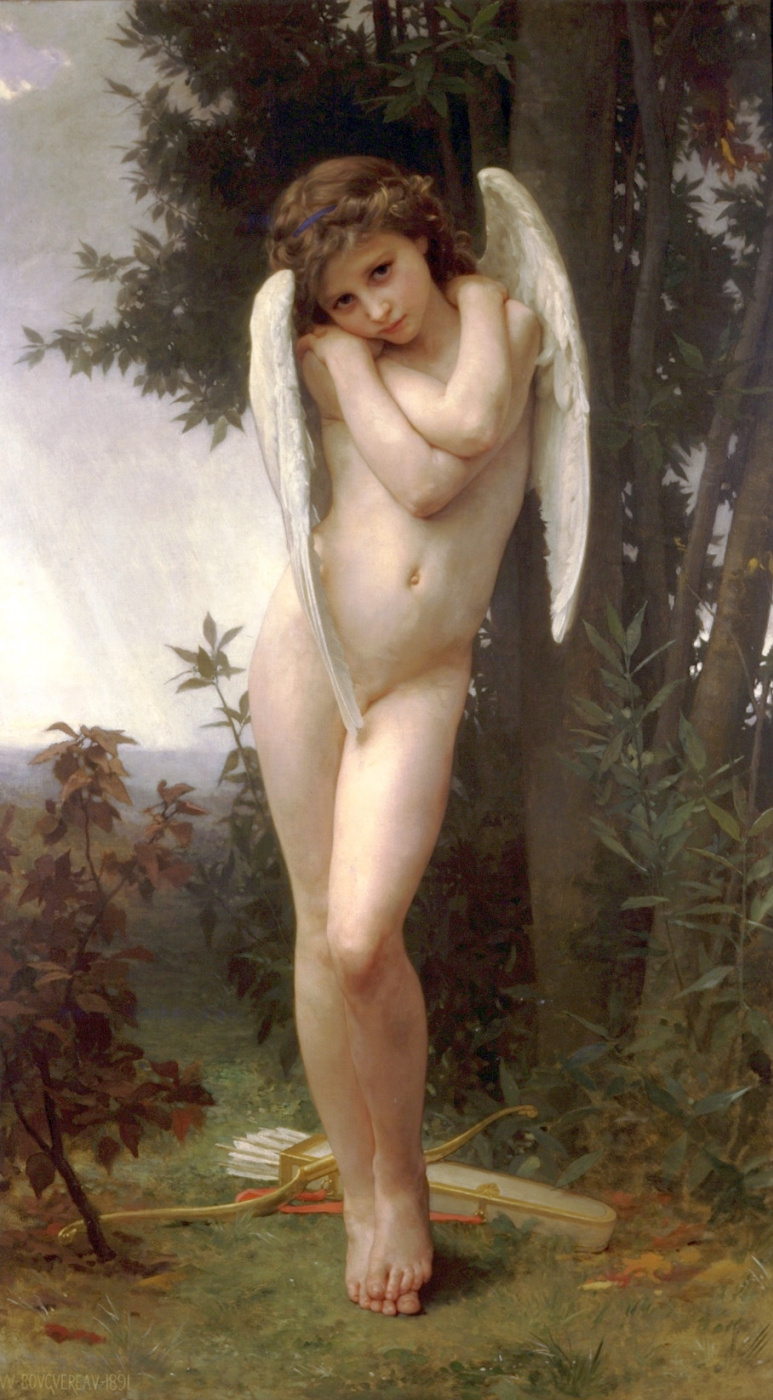 William-Adolphe Bouguereau. Wet Cupid
