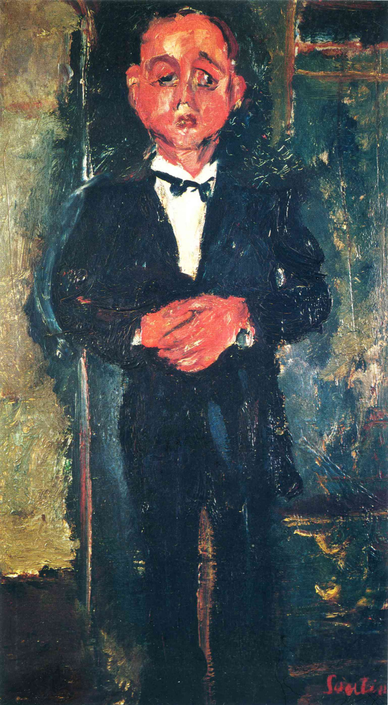 Chaim Soutine. Portrait of a man