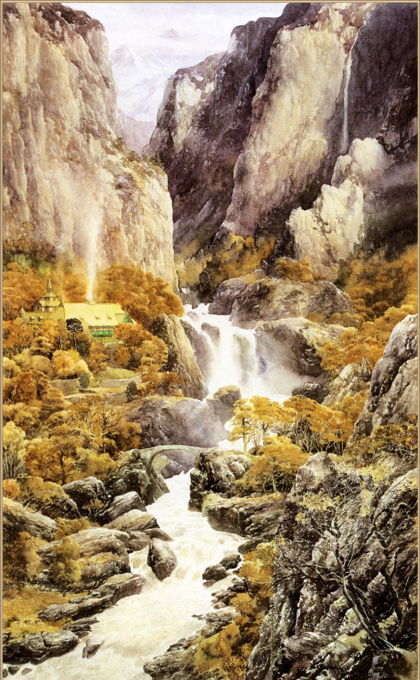 Alan Lee. Rivendell