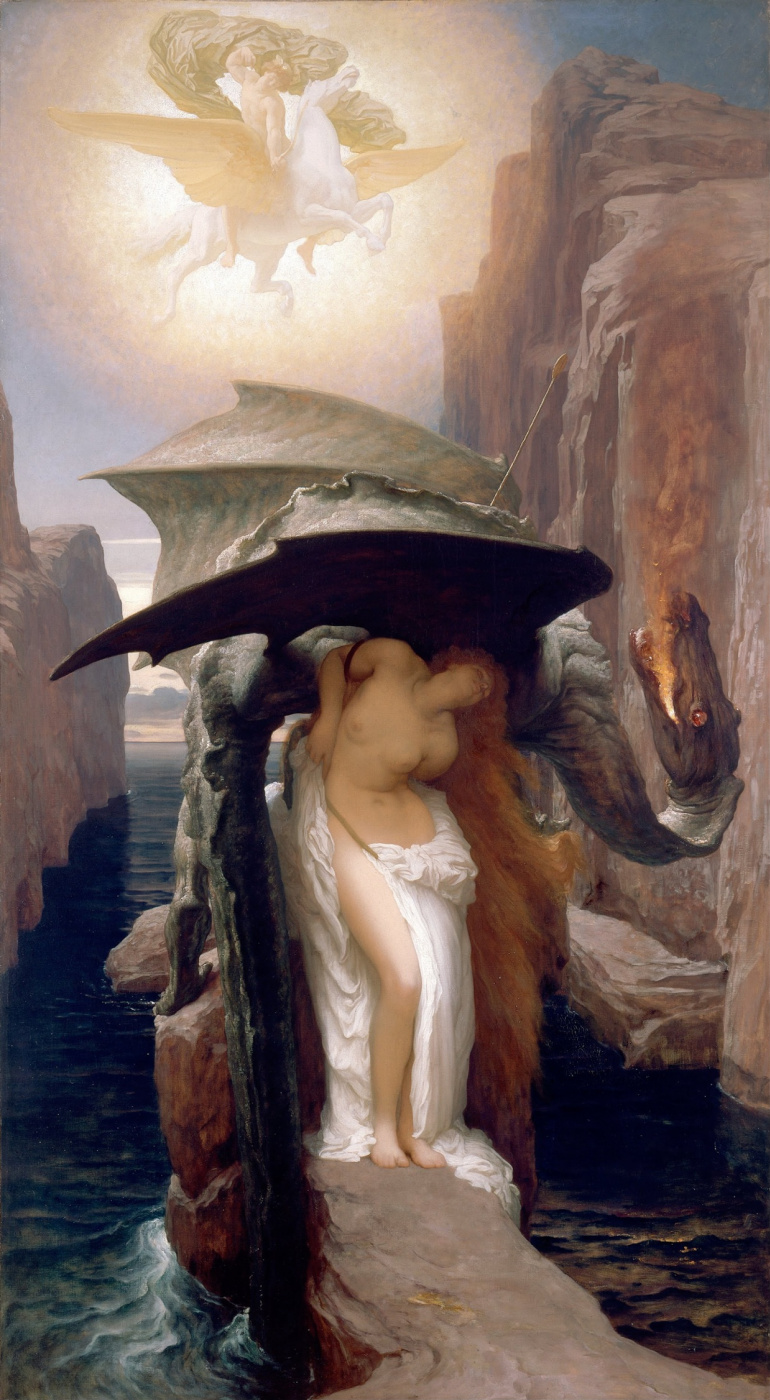 Frederic Leighton. Perseus and Andromeda