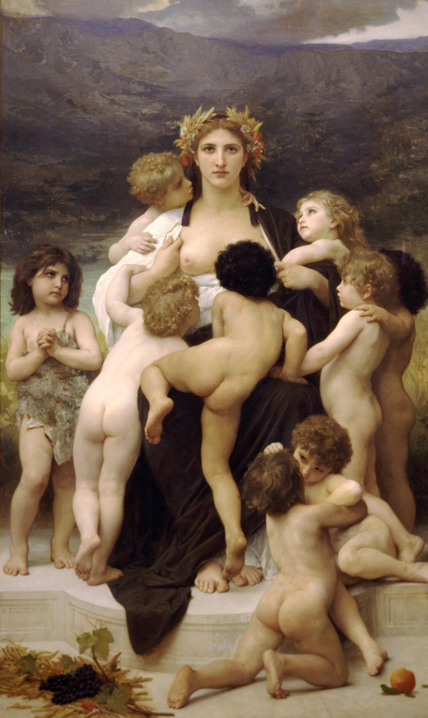 William-Adolphe Bouguereau. Alma Bruce Parens