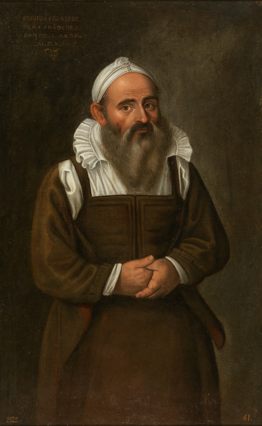 Juan Sanchez de Cotán. Brigida del Rio, bearded lady Penaranda