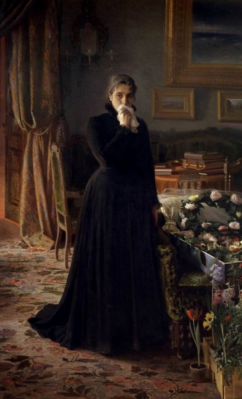 Ivan Nikolayevich Kramskoy. Inconsolable grief