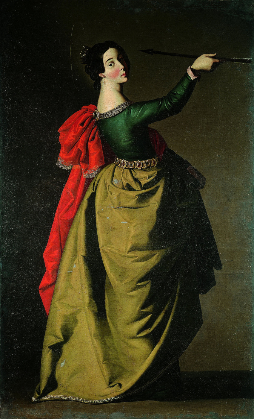 Francisco de Zurbaran. St. Ursula