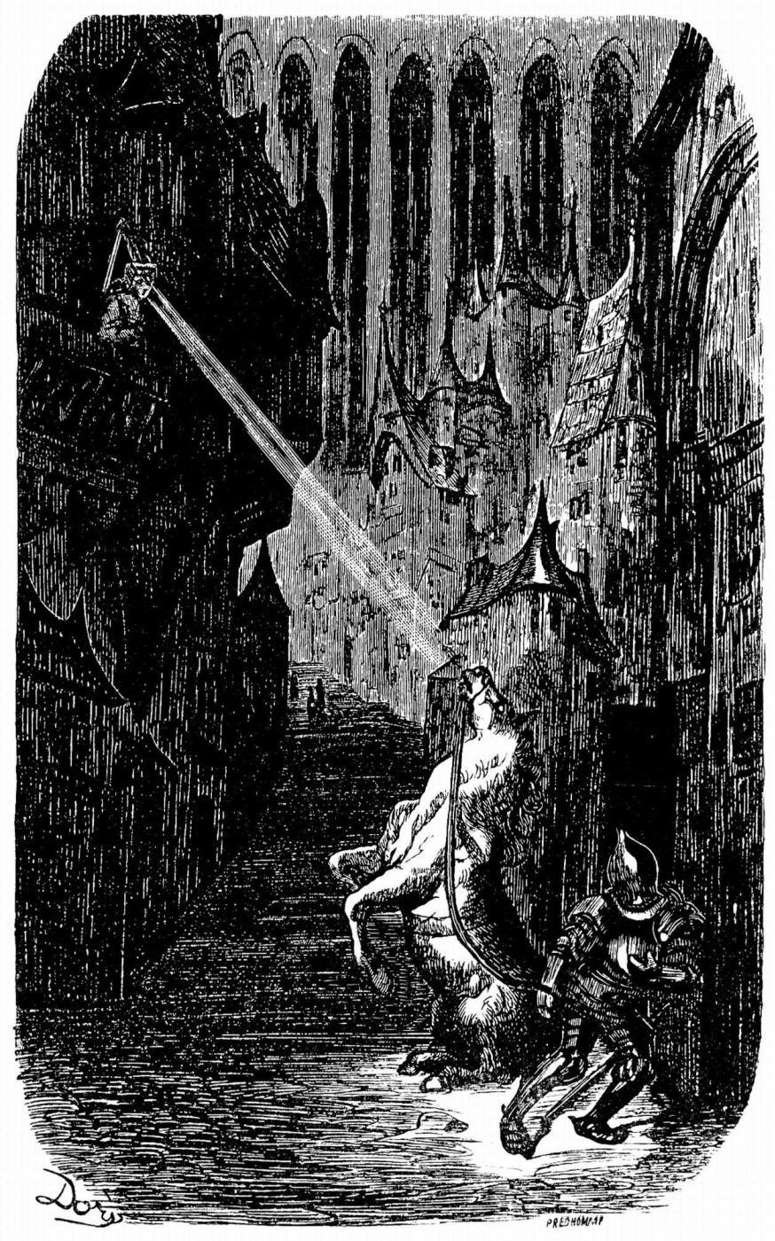 Paul Gustave Dore. Illustration for Balzac's "Naughty Tales"