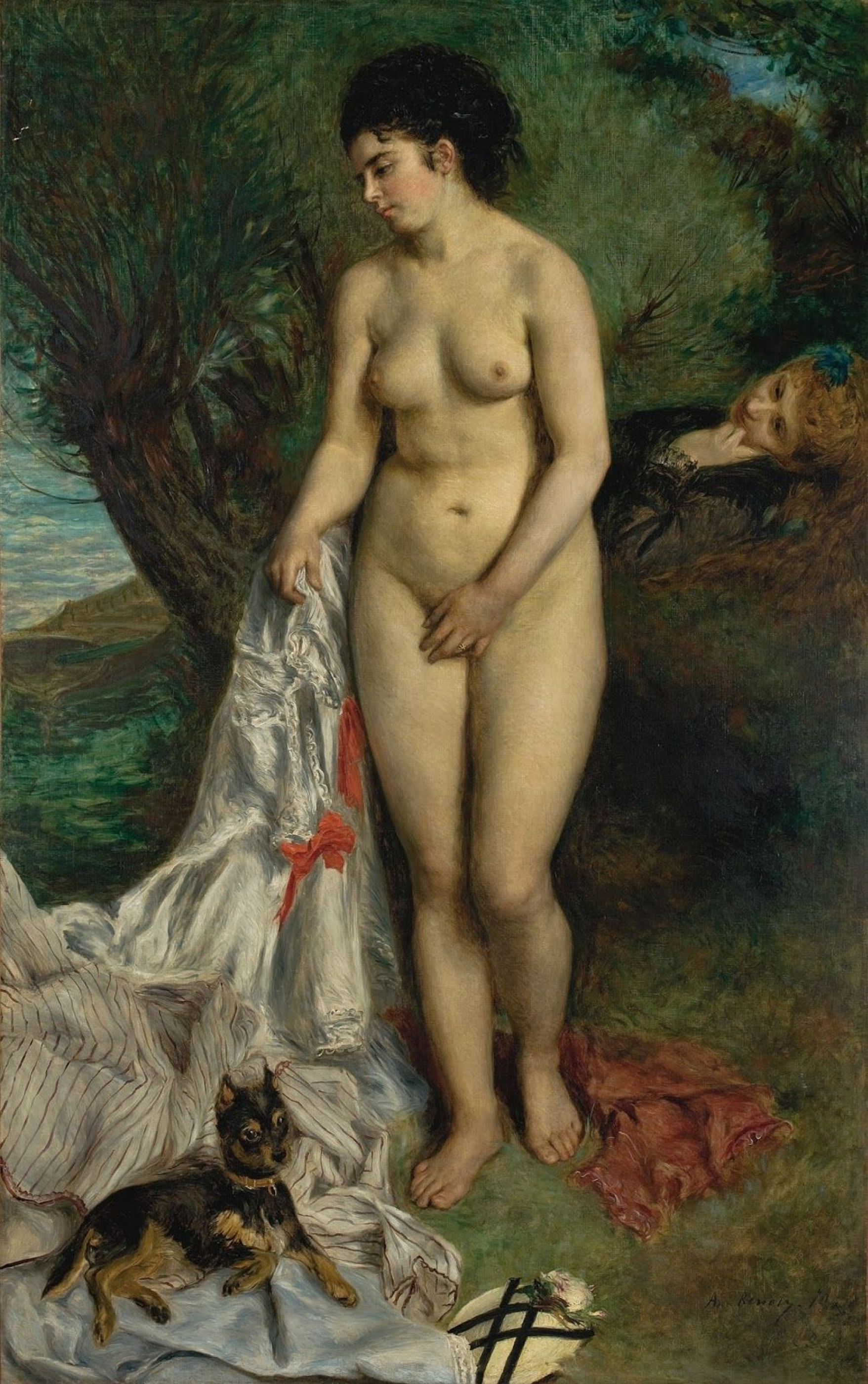 Buy digital version: Nude with a griffin by Pierre-Auguste Renoir, Sao  Paulo | Arthive