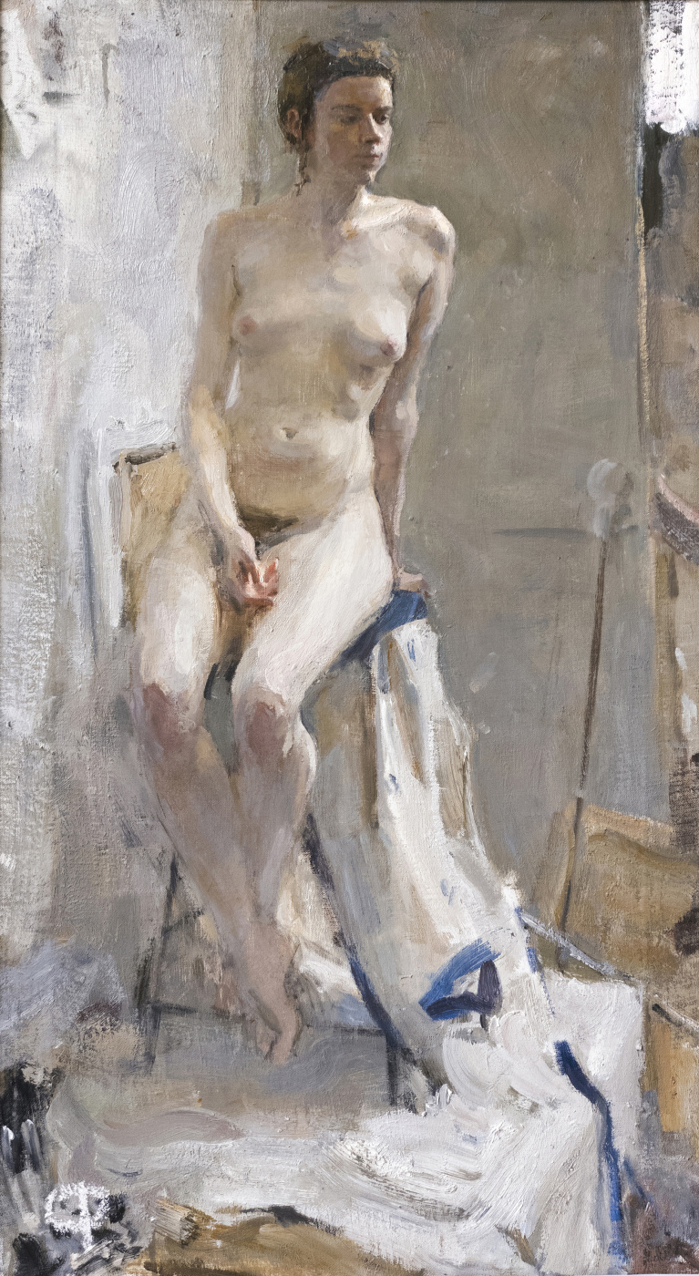 Samir Rakhmanov. Nude Model in Contre Jour