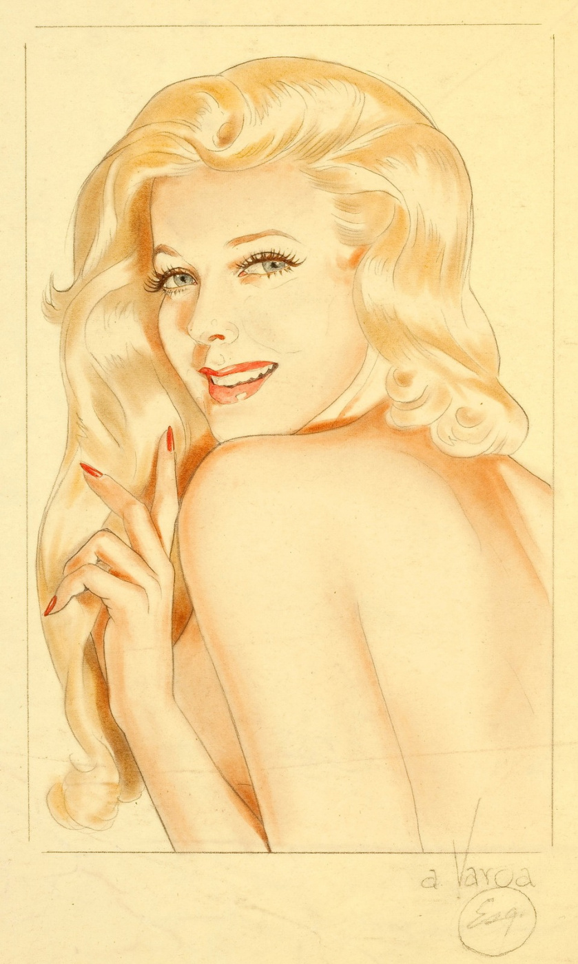 Alberto Vargas. Blonde.