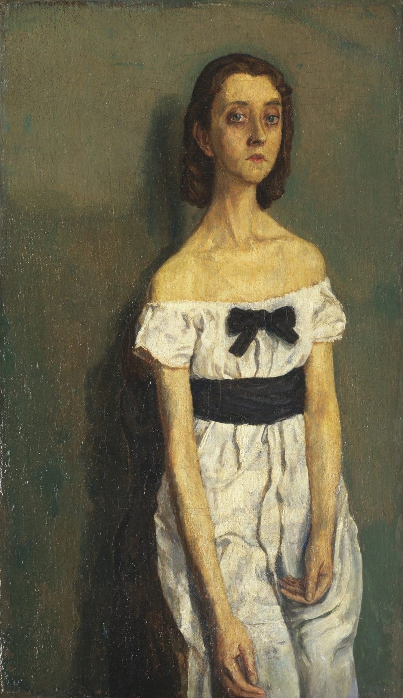 Gwen John. Girl with bare shoulders