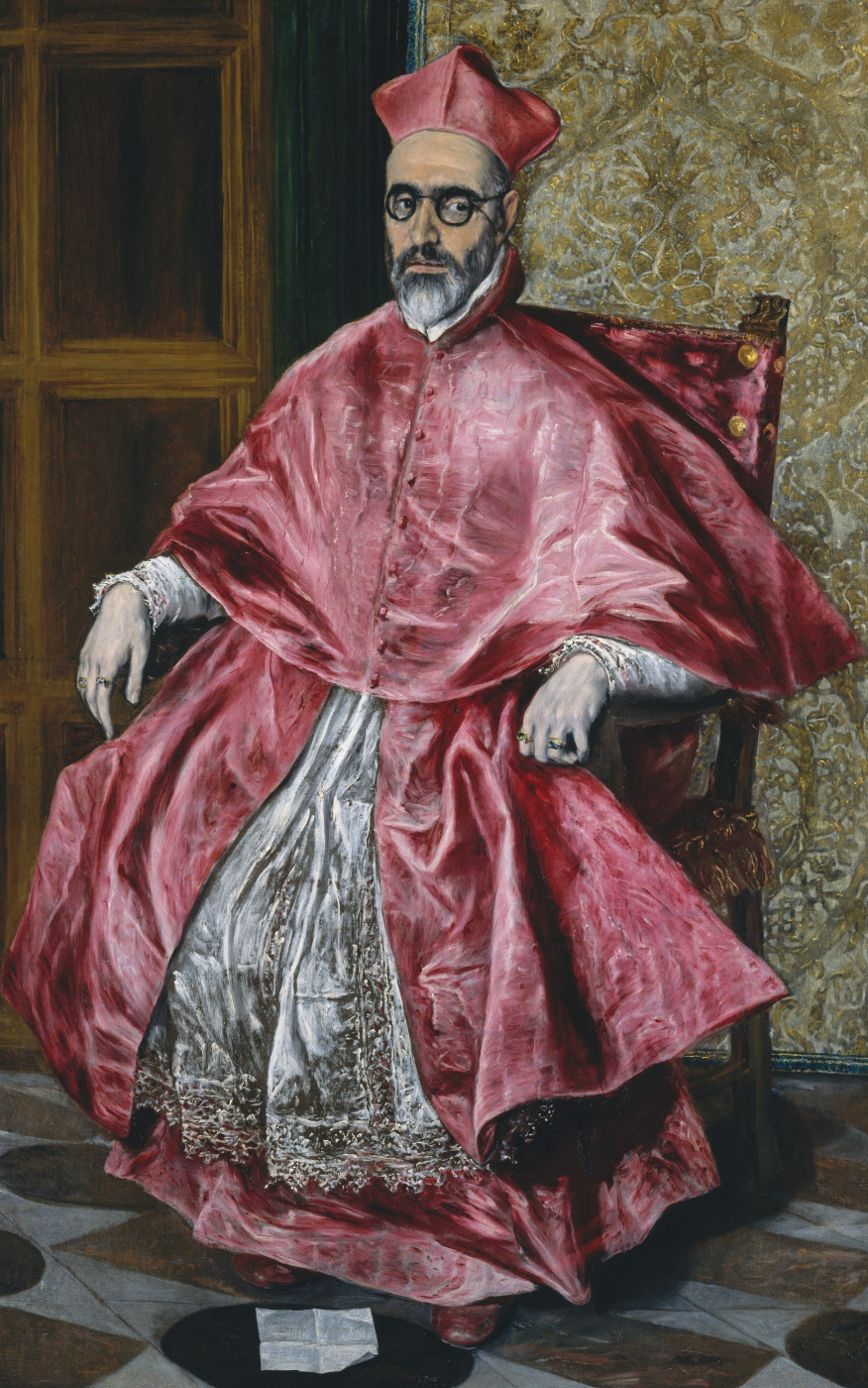 Domenico Theotokopoulos (El Greco). Cardinal Fernando niño de Guevara