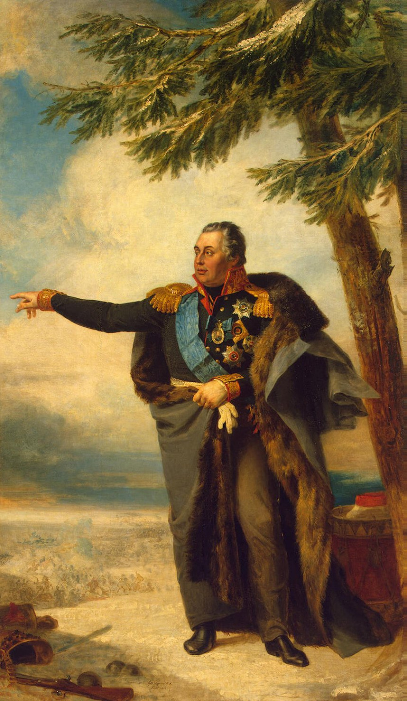 George Dow. Portrait of Mikhail Kutuzov