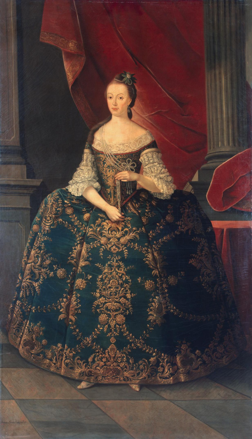 Miguel Antonio do Amaral. Portrait of Maria Francisco, Princess of Brazil and Beiran