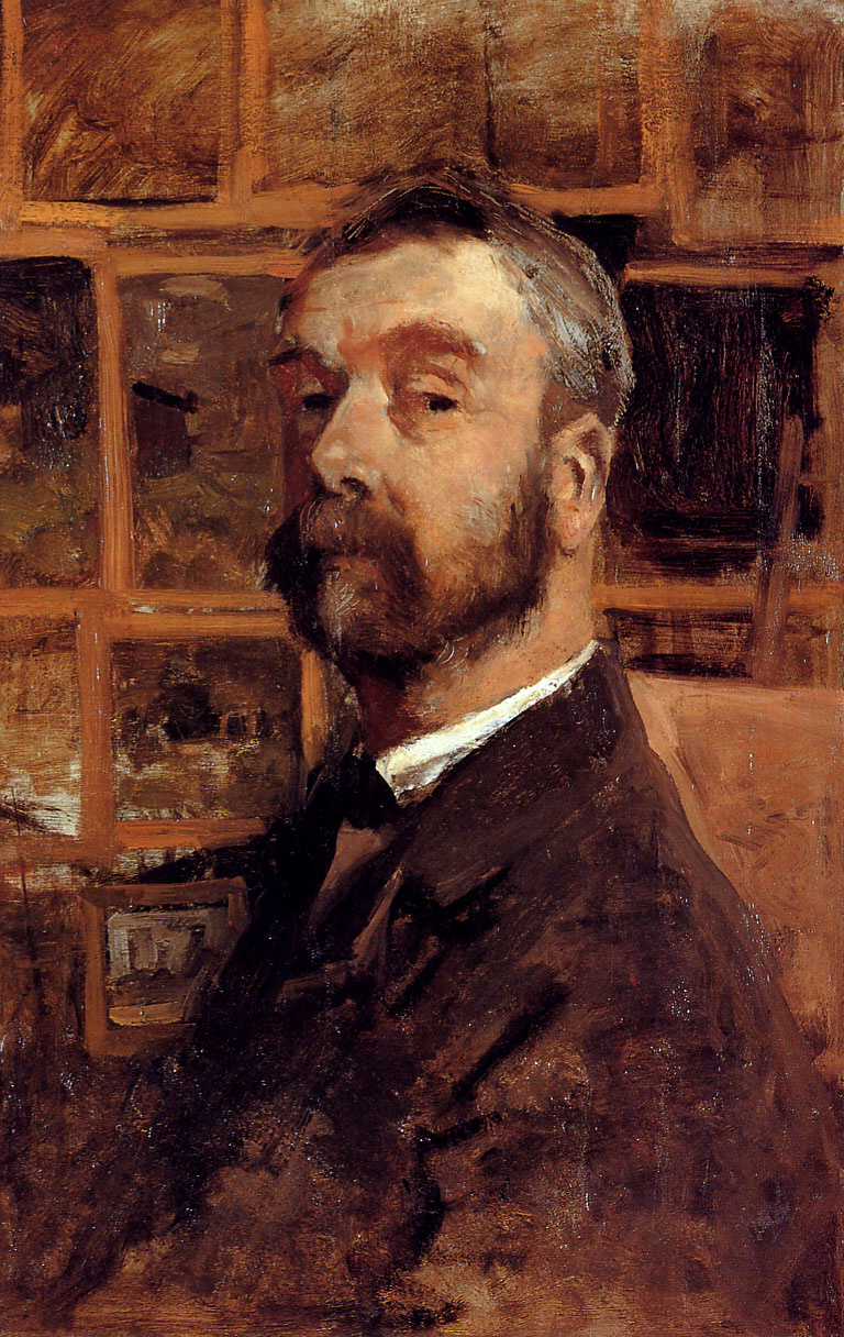 Anton Maouve. Self-portrait