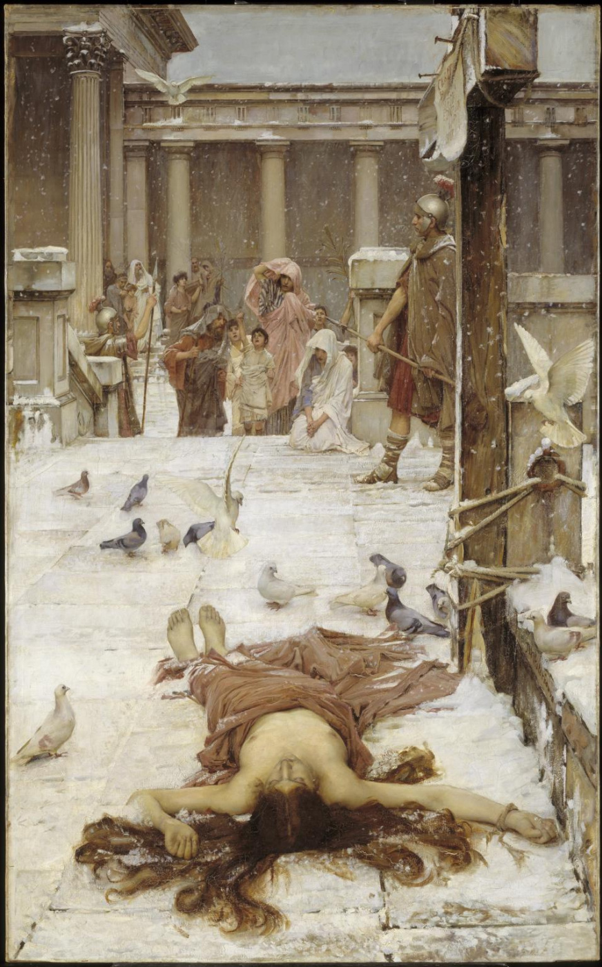 John William Waterhouse. Saint Eulalia