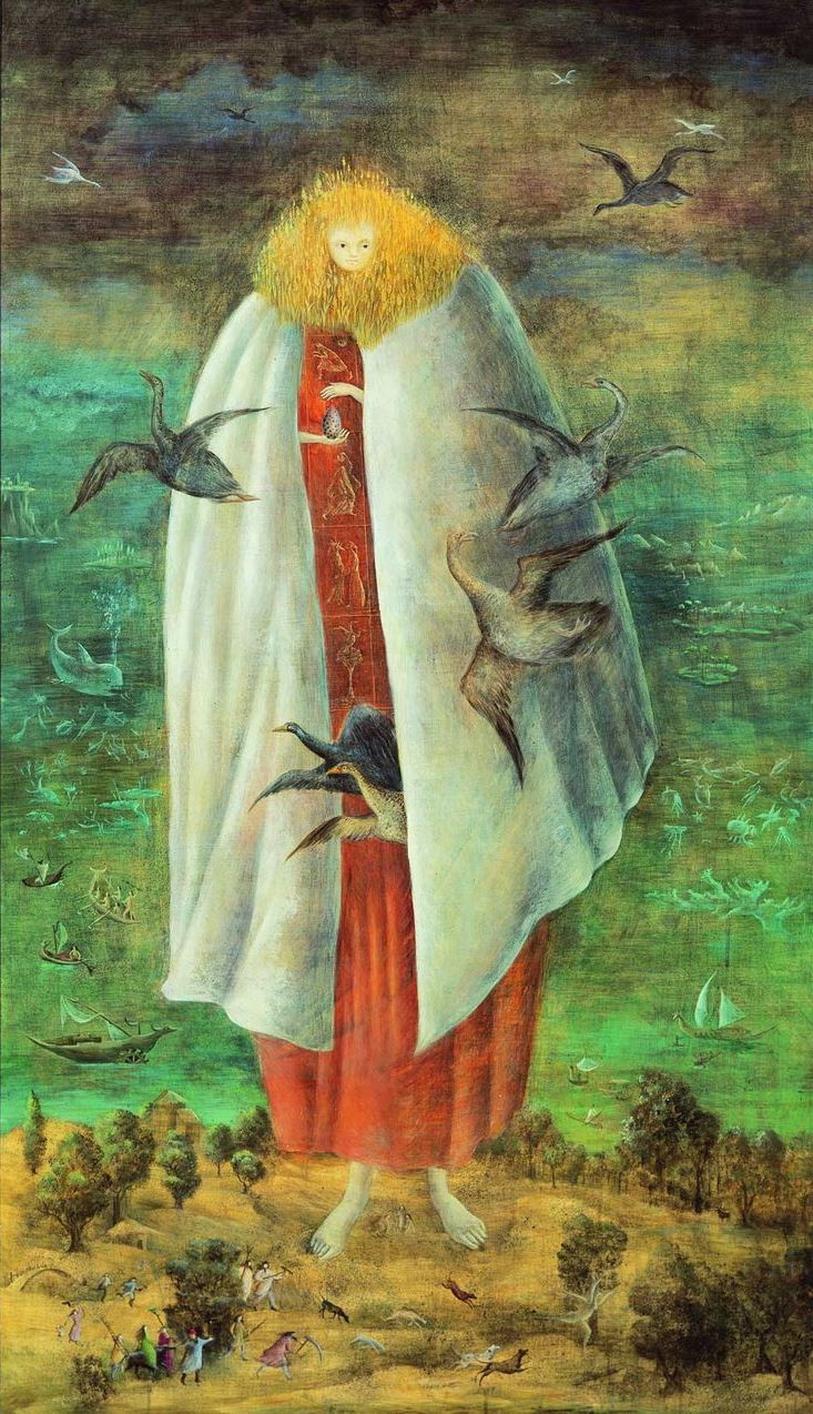 Leonora Carrington. The giantess (the Guardian of the egg)