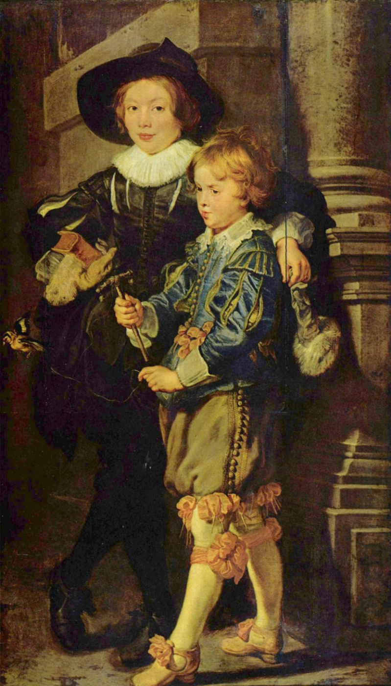 Peter Paul Rubens. Portrait of the sons, albert and Nicholas