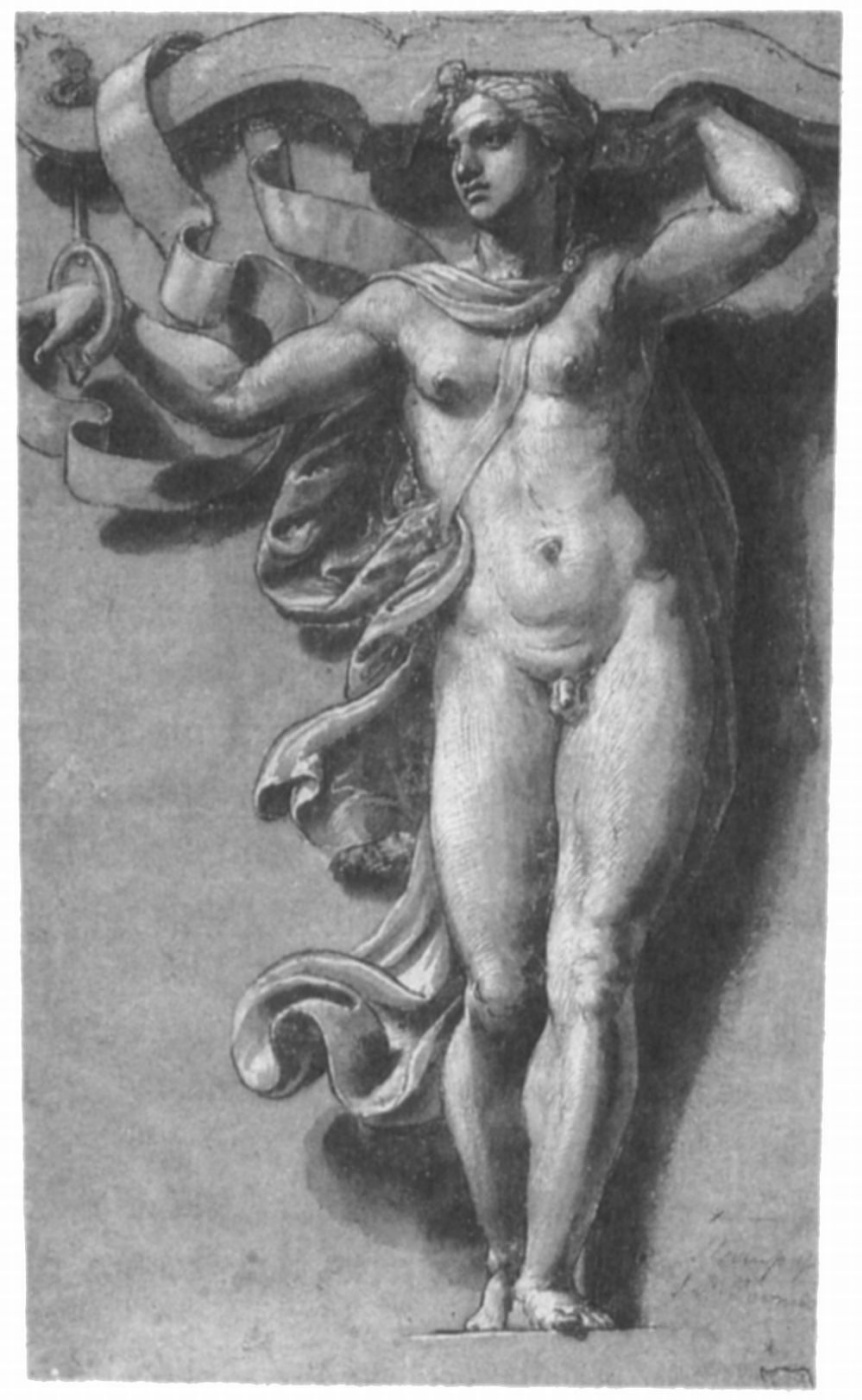 Giovanni Francesco Penny. Hermaphrodite in the form of caryatids