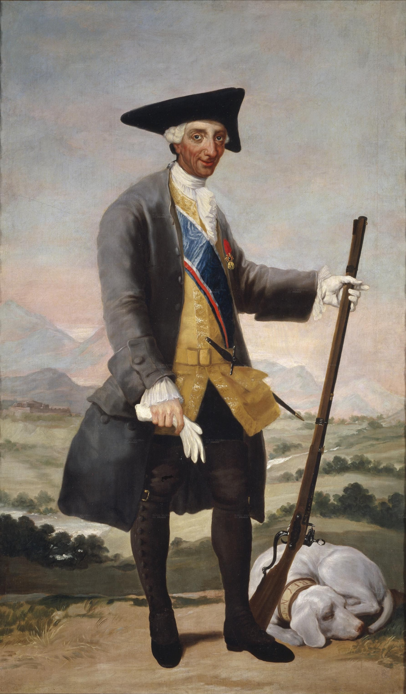 Francisco Goya. Charles III in a Hunting Dress