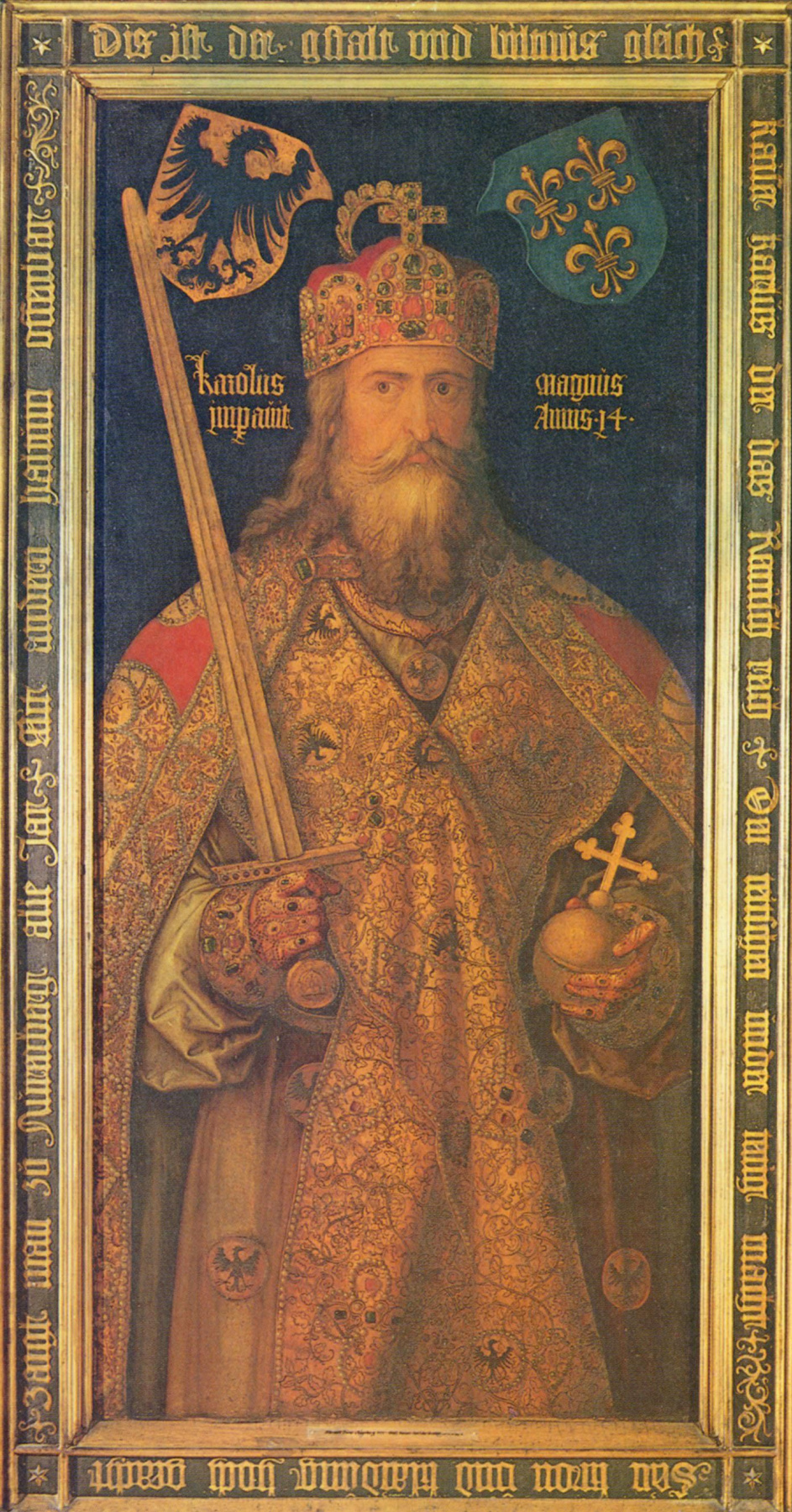 Albrecht Dürer. The Emperor Charlemagne