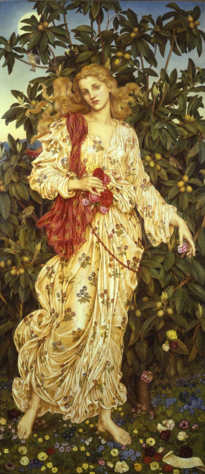 Evelyn de Morgan（皮克林）. 植物群