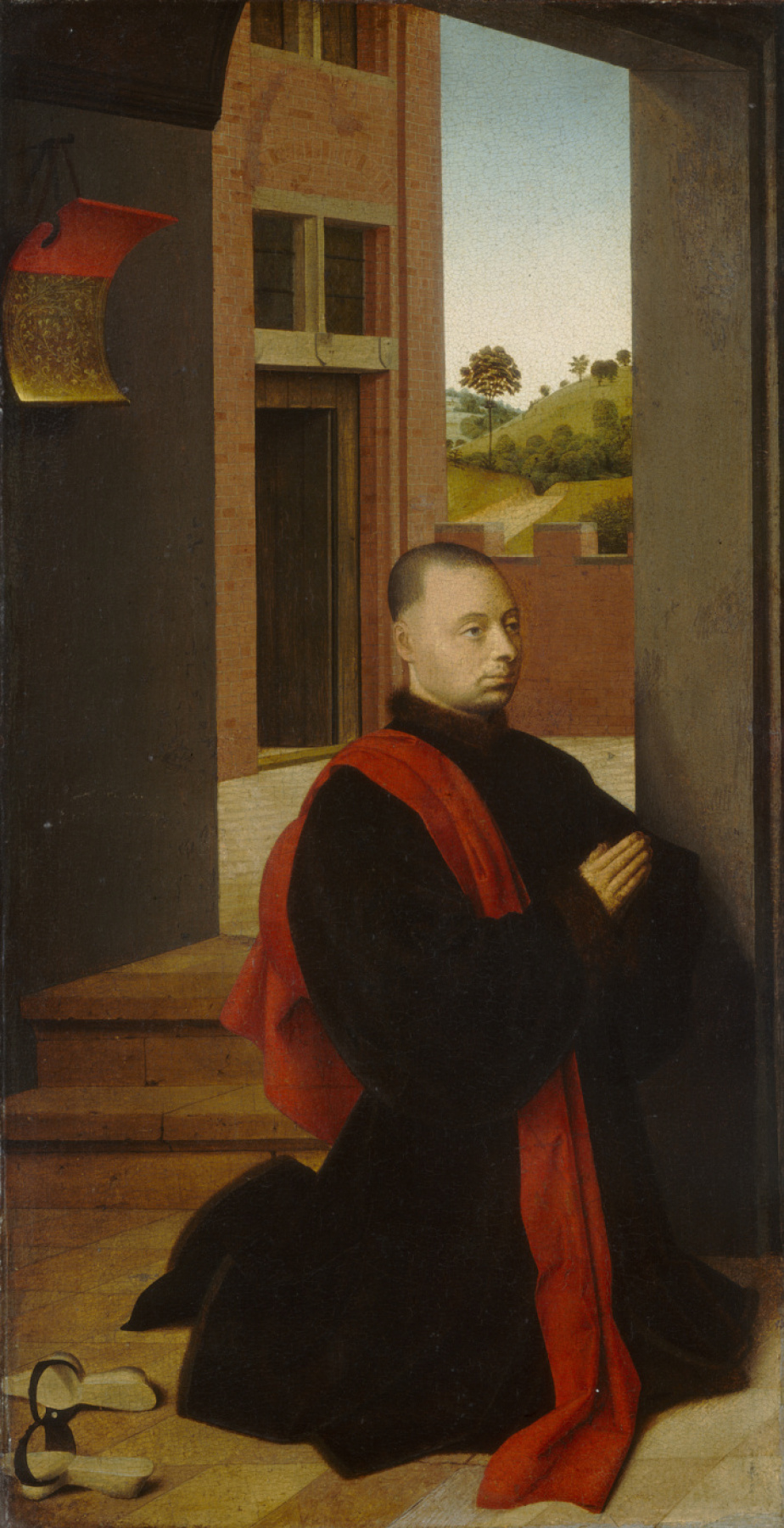 Petrus Christus. Portrait of a man