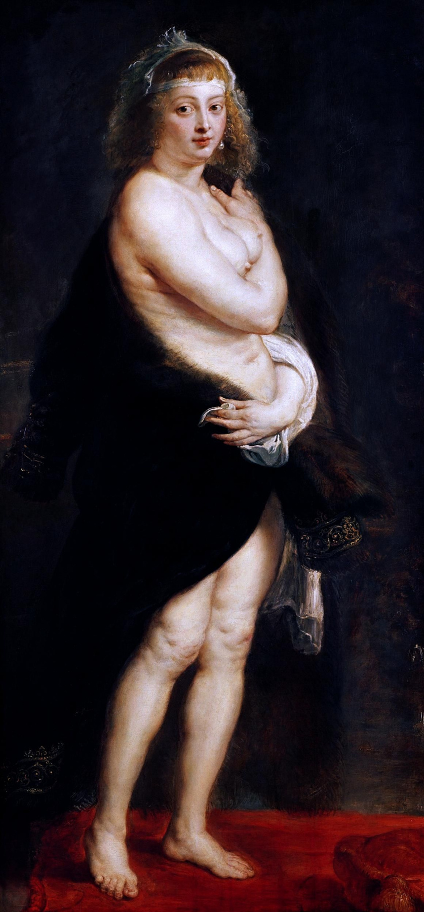 Retrato de Helena Fourment (El pequeño abrigo de piel)
