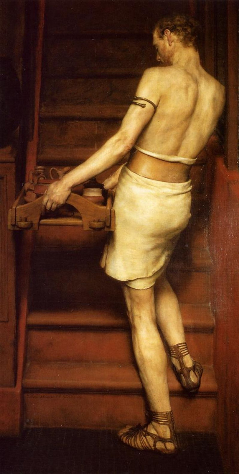 Lawrence Alma-Tadema. The Roman Potter