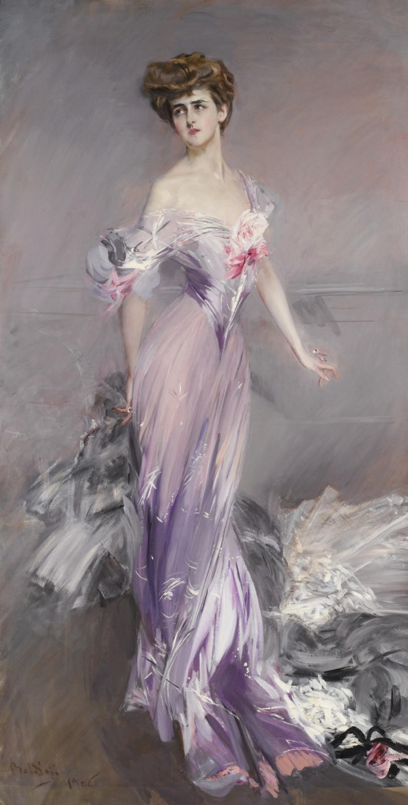 Giovanni Boldini. Portrait of Mrs. Howard Johnston